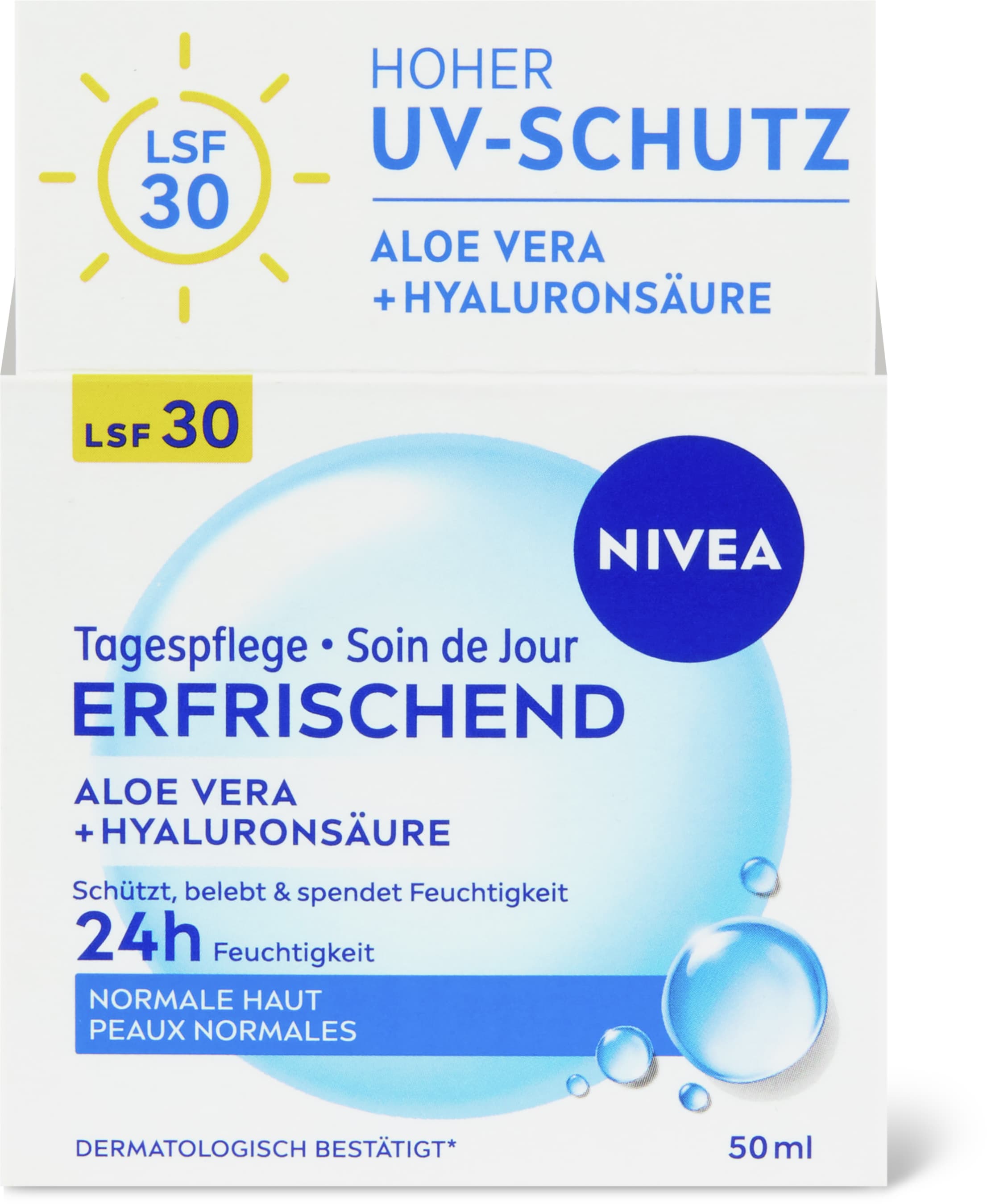 Nivea Tagespflege LSF30 24h Feuchtigkeit 50ml